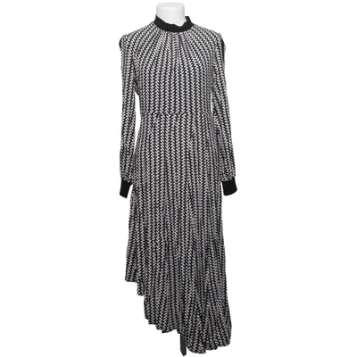 Dress (Black, White) from Mint Velvet Elastane, Polyamide, Polyester, Viscose