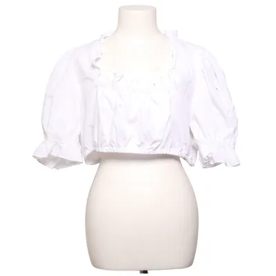 Dirndl blouse (Wit) van Distler Katoen, Polyester
