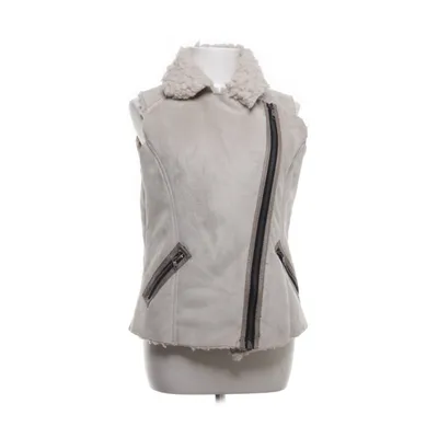 Bikervest (Grå) fra Bershka Collection Akryl, Polyester