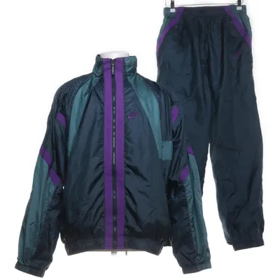Träningsställ (Grön, Lila) från Nike Bomull, Nylon, Polyester