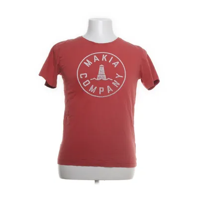 T-shirt (Rouge, Blanc) de Makia Coton biologique