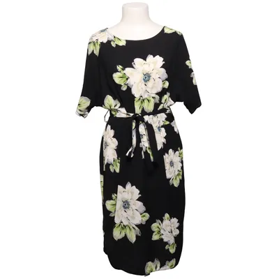 Dress (Black, White, Green) from V by Very Polyester
