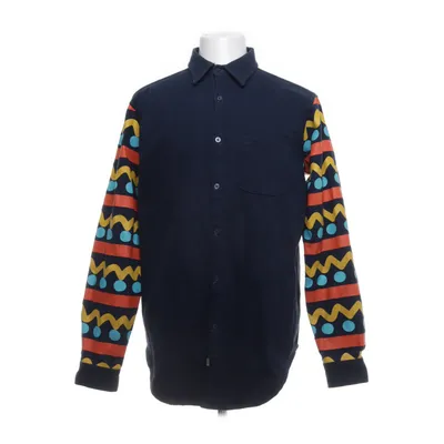 Overshirt (Blue, Multicolored) from Lazy Oaf Cotton, Elastane