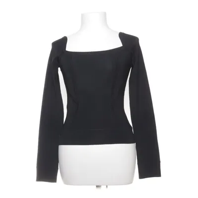 Lange mouwen shirt (Zwart) van Hugo Boss Elastaan, Nylon, Viscose