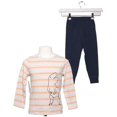 Pyjamas (Blå, Orange, Vit) från Sanetta Bomull