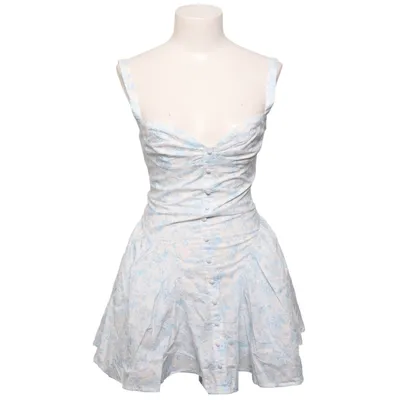 Jurk (Wit, Blauw) van Peppermayo Katoen
