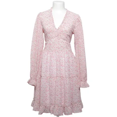 Klänning (Rosa, Vit) från Neo Noir Polyester