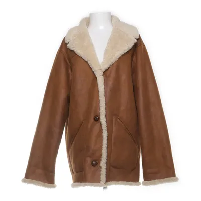 Shearlingjacka (Brun, Vit) från BDG by Urban Outfitters Polyester