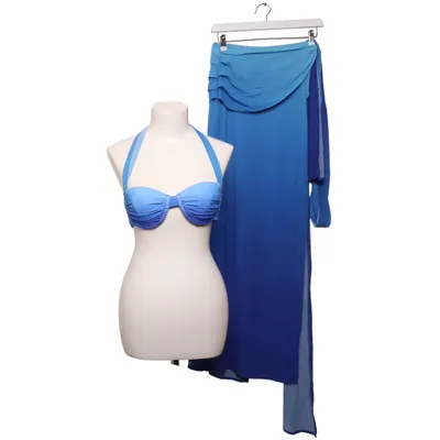 Swim set (Blue) from Mauve London Elastane, Polyamide, Polyester