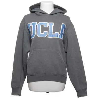Hoodie (Gray, Blue) from UCLA Cotton, Polyester
