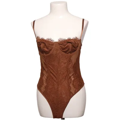 Underklädesbody (Brun) från Micas Elastan, Polyester