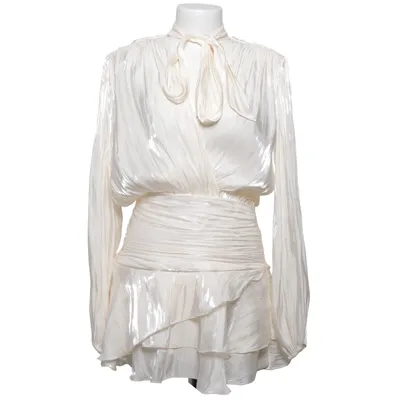 Robe de cocktail (Blanc) de Gina Tricot Polyester recyclé