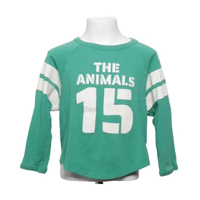 Langærmet t-shirt (Grøn, Hvid) fra The Animals Observatory Bomuld
