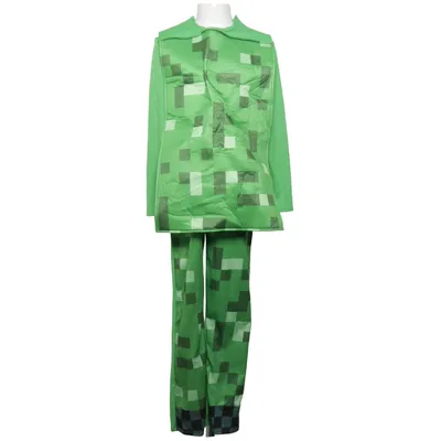 Maskeradkläder (Grön, Svart) från Mojang Polyester, Polyuretan