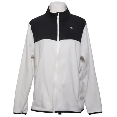 Fleece jas (Wit, Zwart) van Calvin Klein Golf Gerecycled polyester