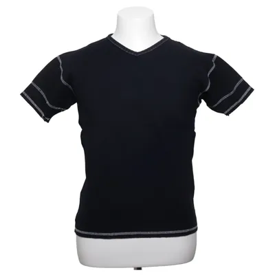 T-shirt (Svart) från Luciano Bomull, Elastan, Polyester