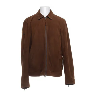Jacket (Brown) from Superdry Studios Suede, Polyester