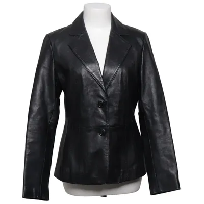 Læderblazer (Sort) fra Hugo Boss