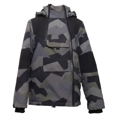 Skijakke (Grå, Sort, Grøn) fra Outerwear by Name It Polyester