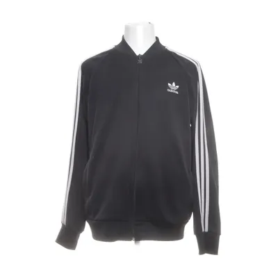 Träningsjacka (Svart) från Adidas Ekologisk bomull, Elastan, Polyester