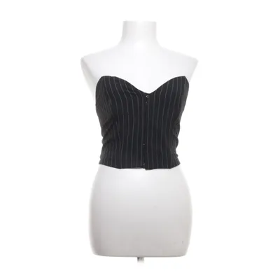 Tube top (Zwart) van Bershka Elastaan, Polyester, Viscose