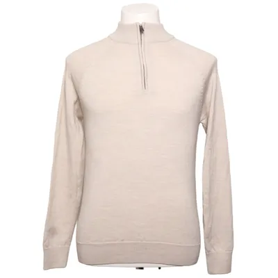 Sweater (Beige) fra Bläck Merinould