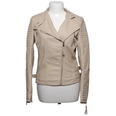 Bikerjacka (Beige) från Missäy Polyuretan