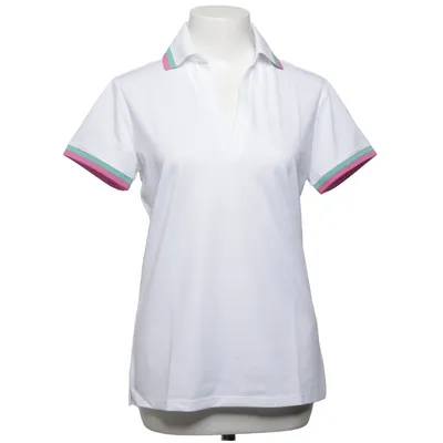 Polotrøje (Hvid) fra RLX Ralph Lauren Elastan, Polyester