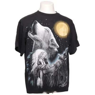 T-shirt (Noir, Multicolore) de Rock Eagle Coton