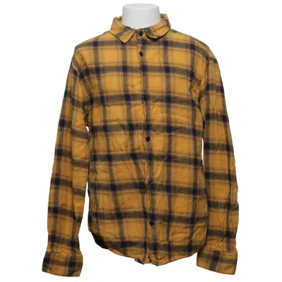 Chemise en flanelle (Jaune, Bleu) de Zara Kids Coton