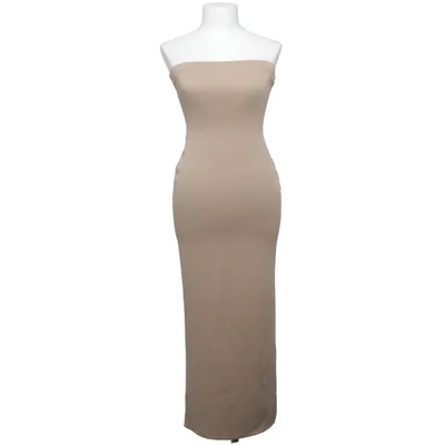 Långklänning (Beige) från Fashion Nova Elastan, Polyester