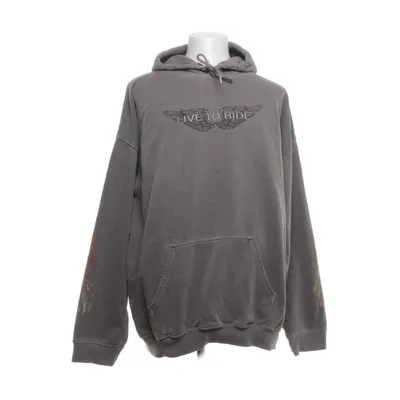 Hoodie (Gray) from Urban Outfitters Cotton, Polyester