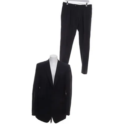 Suit (Black, Gray) from Theo Wormland Wool