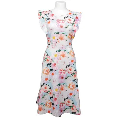 Robe (Bleu, Multicolore) de Dorothy Perkins Élasthane, Polyester