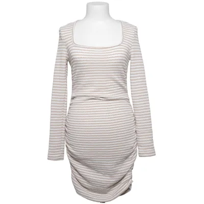 Zwangerschapsjurk (Beige, Wit) van Shein Elastaan, Polyester