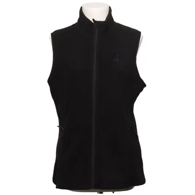 Fleecevest (Zwart) van Cross Sportswear Gerecycled polyester