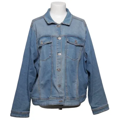 Jeansjacka (Blå) från XLNT by KappAhl Bomull, Elastan