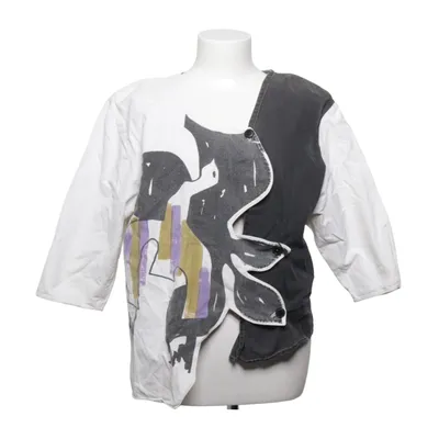 Blazer (Hvid, Sort, Flerfarvet)
