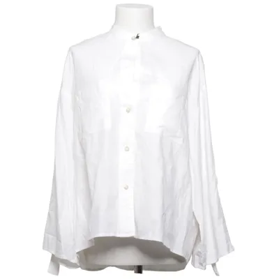 Chemise (Blanc) de Vince Coton, Soie