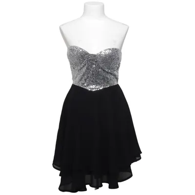 Cocktail dress (Silver, Black) from Te Amo Polyester