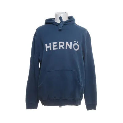 Hoodie (Blue) from Hernö Gin Cotton