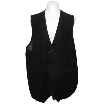 Vest (Gray, Black) from Men + Cotton, Polyester