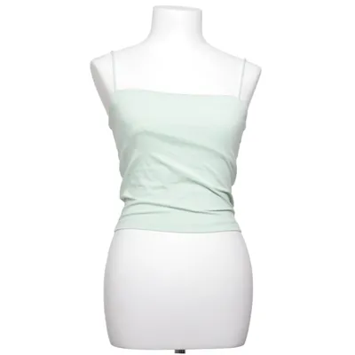 Tanktop  (Turkis) fra Gina Tricot Bomuld, Elastan