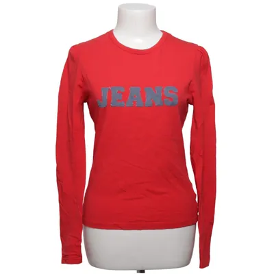 T-shirt à manches longues (Rouge) de Now Coton, Élasthane