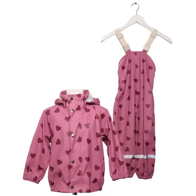 Regnställ (Rosa) från Kuling Polyester, Polyuretan