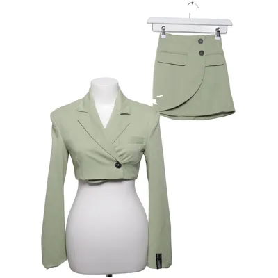 Skirt suit (Green) from Bershka Polyester, Viscose