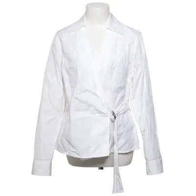 Wrap blouse (White) from Lauren Ralph Lauren Cotton