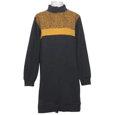 Dress (Gray, Yellow) from A Punto. Cotton