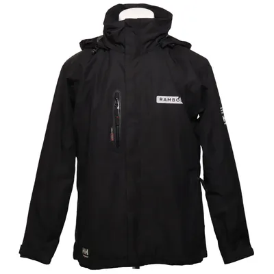 Outdoor jacket (Black) from Helly Hansen Workwear Polyester, Polyurethane