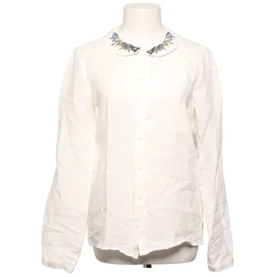 Blouse (Wit) van Son de Flor Linnen